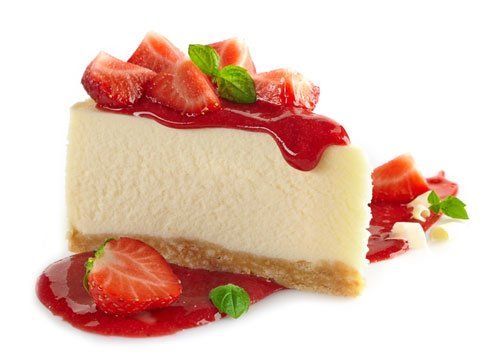 strawberry and vanilla cake
