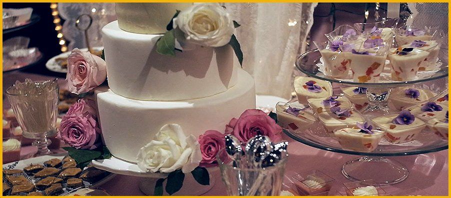 Bexx Secret Garden Custom Wedding Cake and Desserts