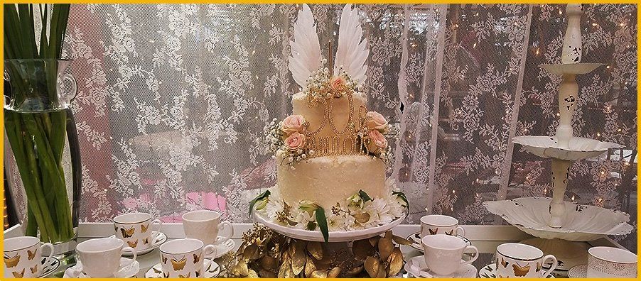 Angel Wing Custom Cake