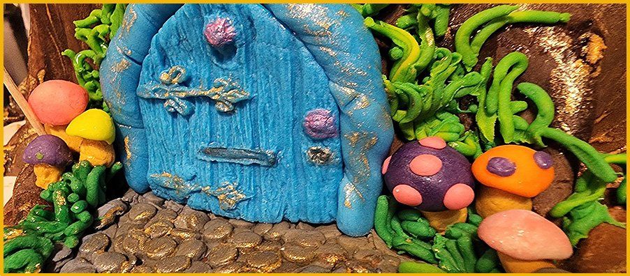 Fairy Door in Cake