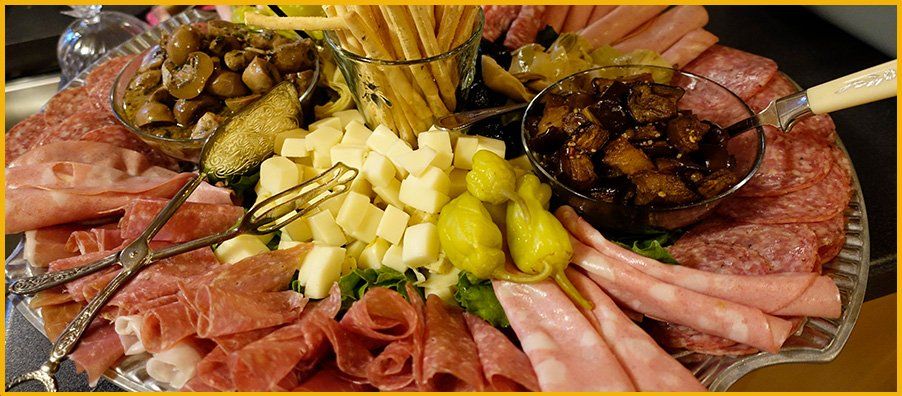 Cured Meats Cheese Vegetable Antipasti Platter