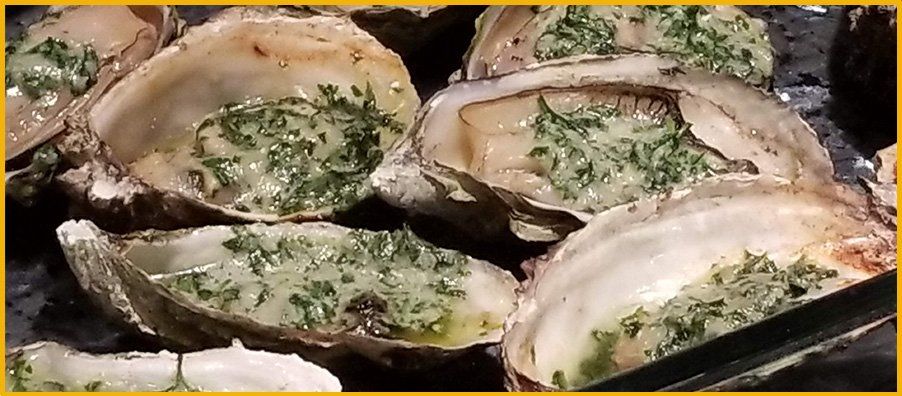 Grilled Parmesan Oysters