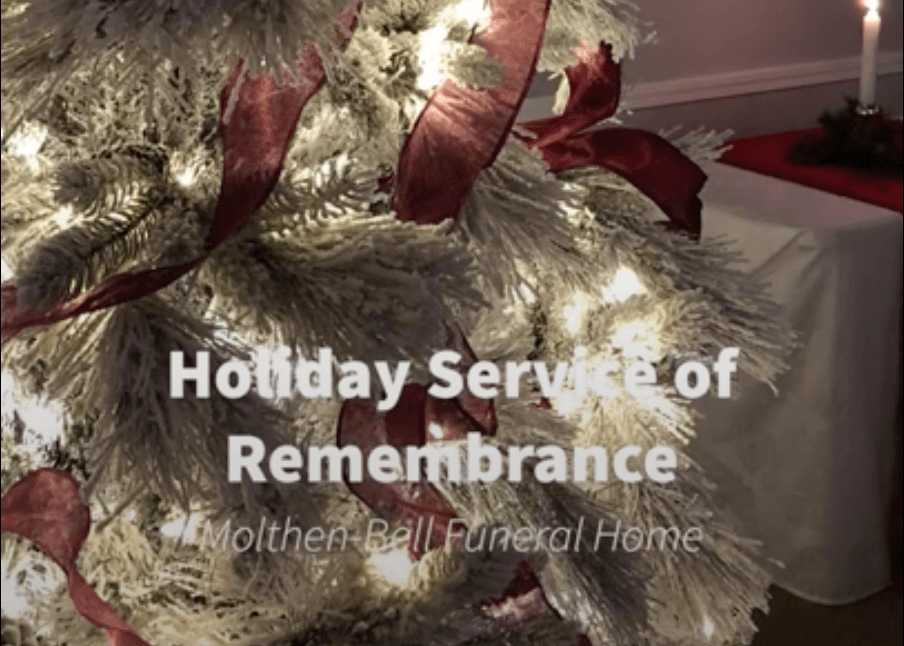Molthen-Bell Holiday Service of Remembrance 2020