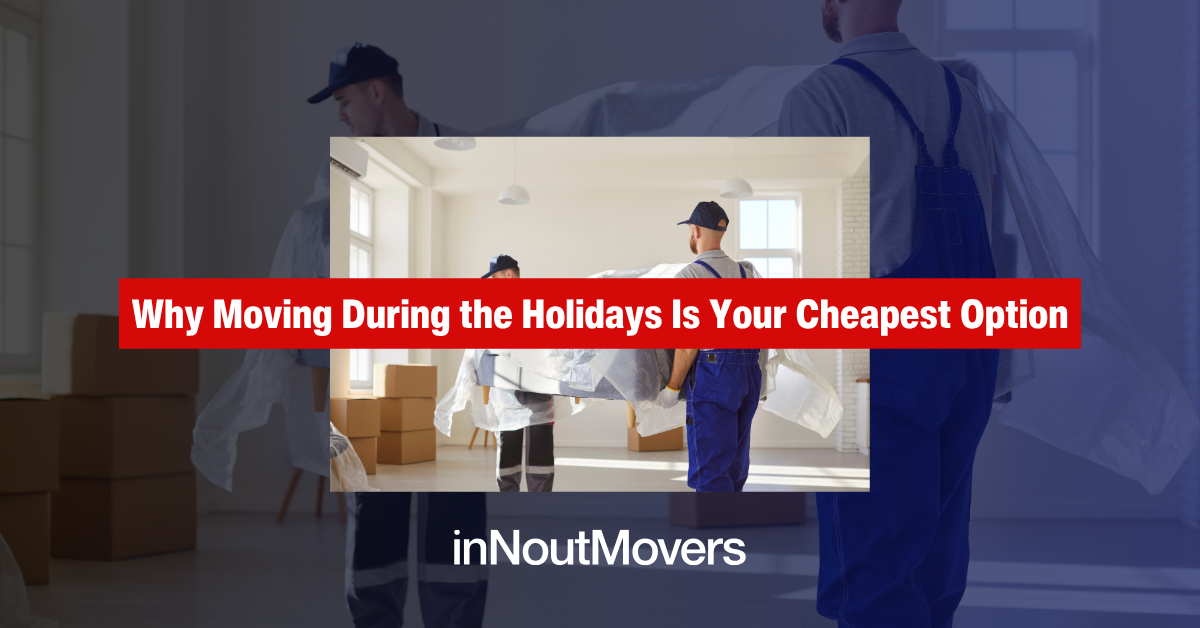 moving out during the olidays