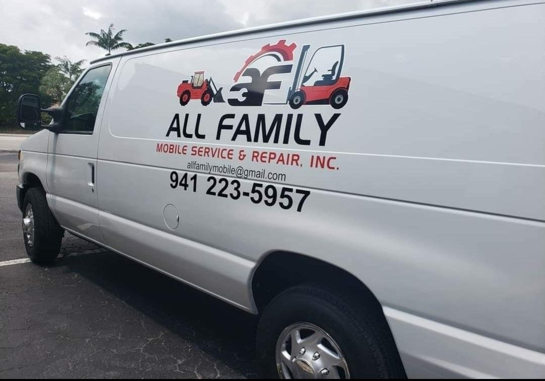 White van with 