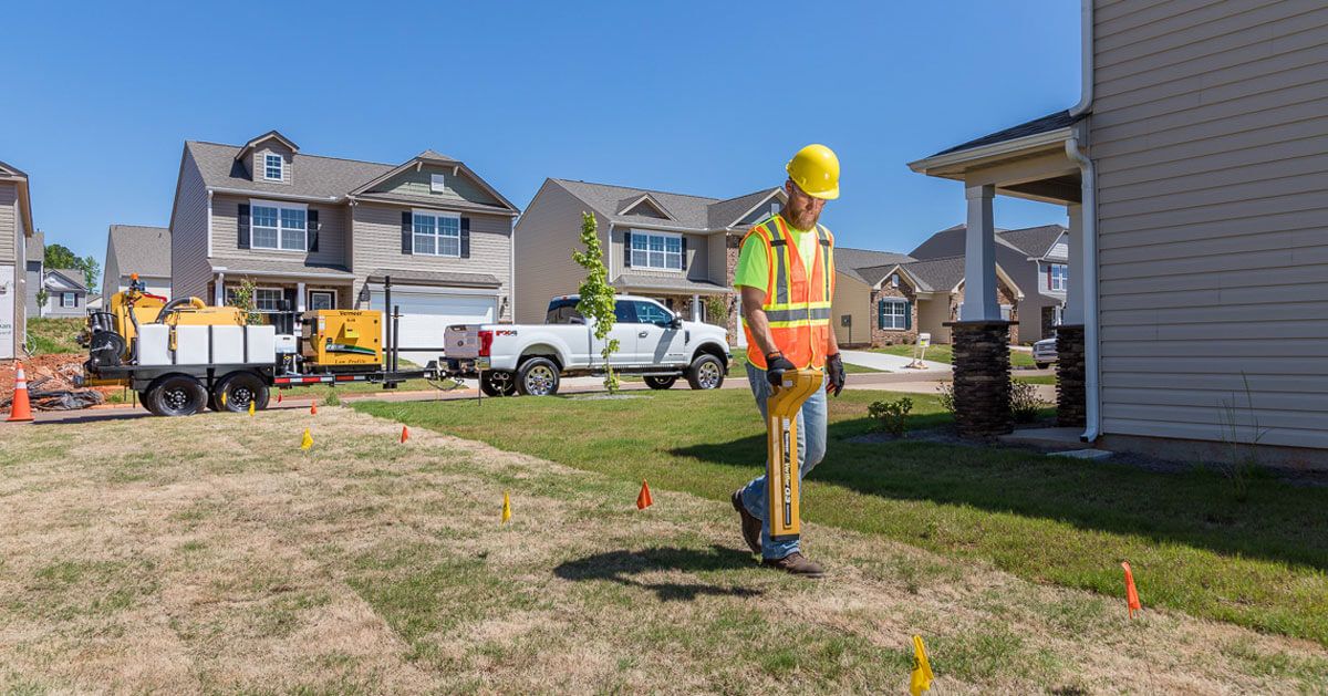 how to find underground water lines