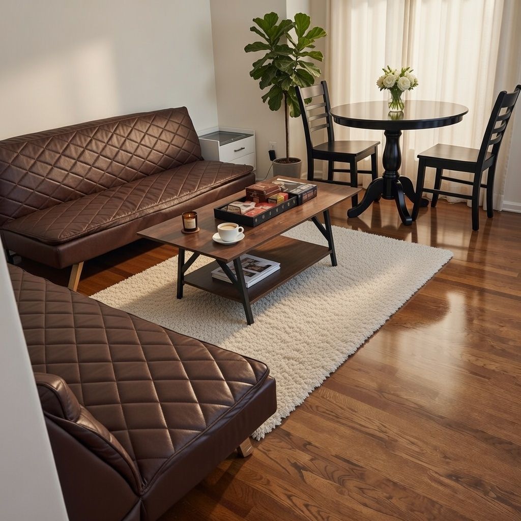 Open-concept living area in Fountain, CO, offering a secure home base just 30 minutes from the Air Force Academy fields and 20 minutes to Gossage Youth Sports Complex