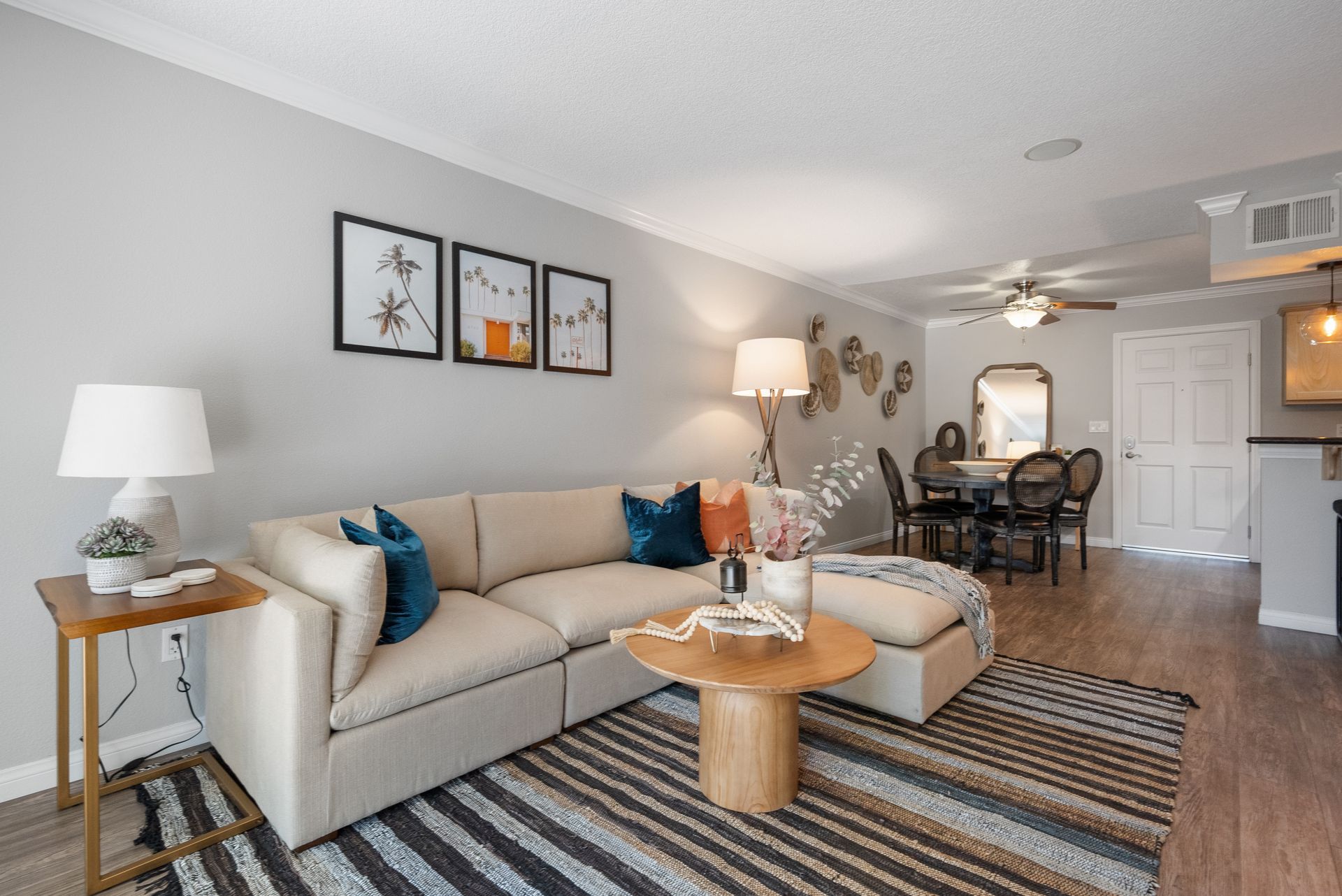 Living room with sofa