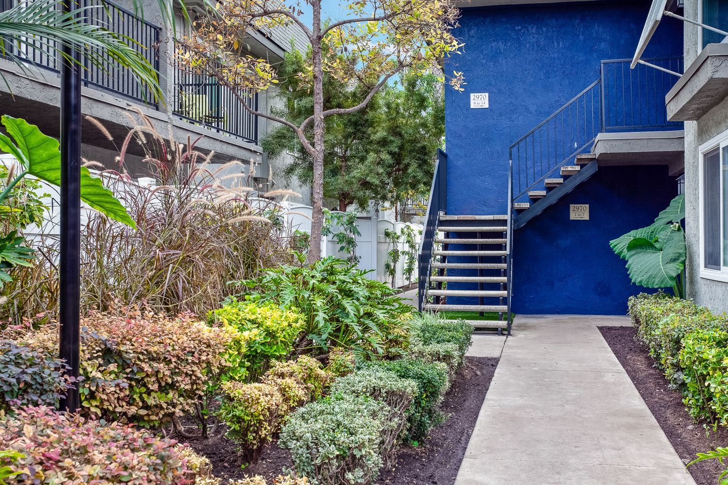 Beachwood building stairway