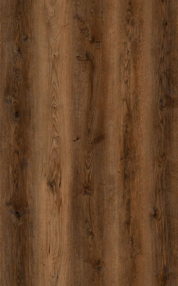 Brown wood grain texture, vertical pattern, with knots and varied tones.