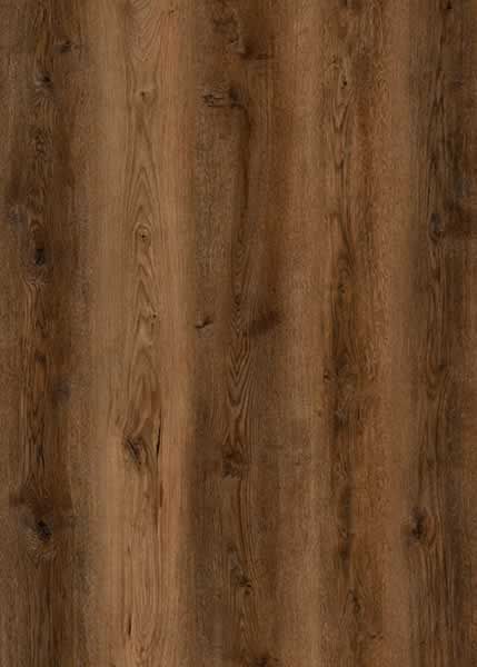 Brown wood grain flooring, vertically oriented.