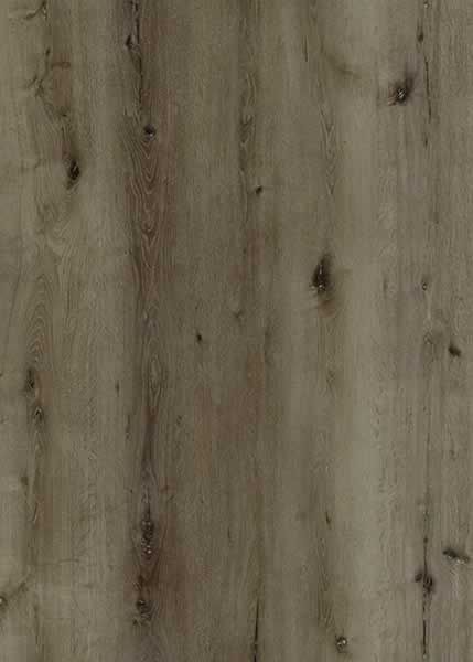 Close-up of wood grain texture, primarily shades of grey and brown, with visible knots.