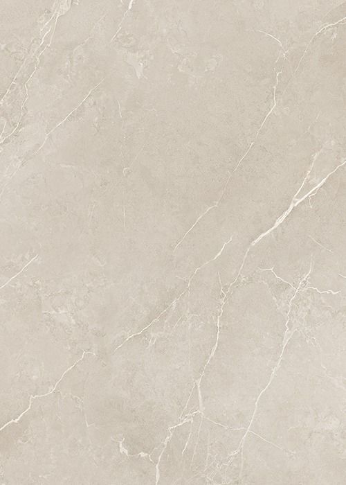 Light beige marble tile with white veining.