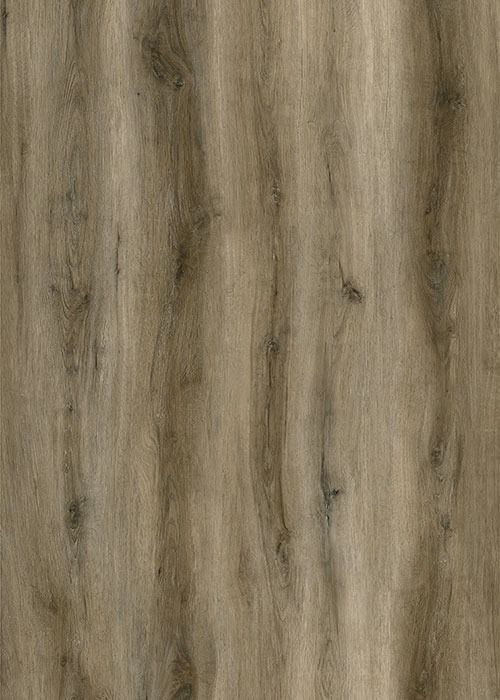 Close-up of wood grain texture with vertical lines in shades of brown and gray.