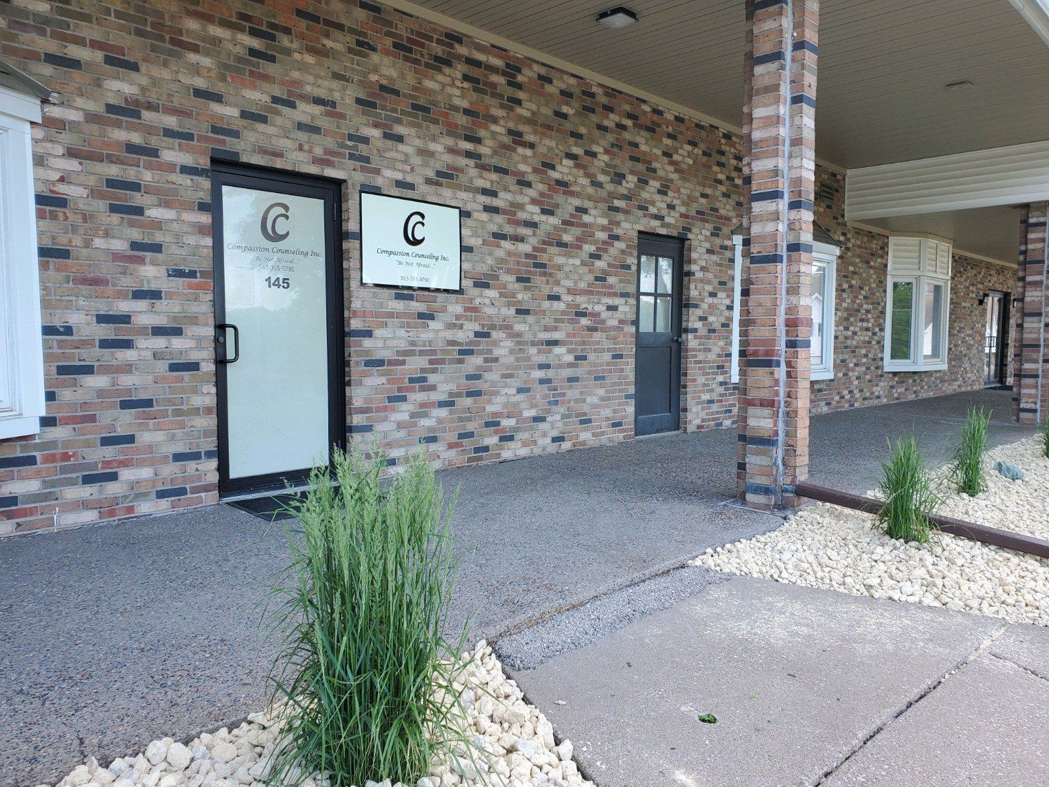 Front of business office - Bettendorf & Muscatine, IA - Compassion Counseling Inc