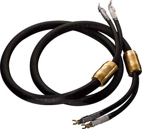 Chime Cube speaker cables - spade/spade terminals