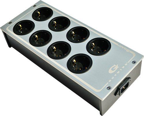Schuko 8 Bar distributor – 8 Schuko sockets