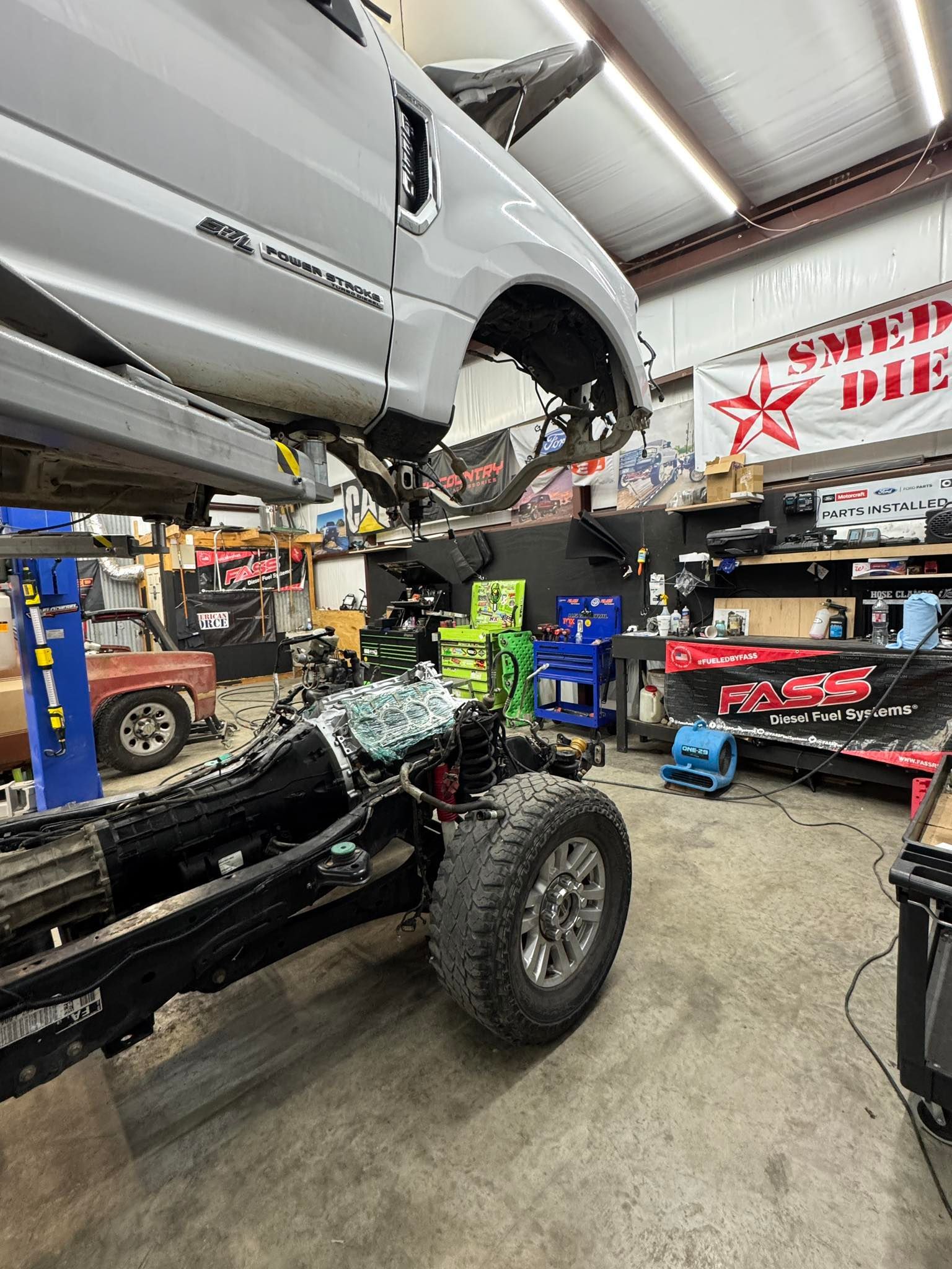 Truck Chassis With Wheels | Flo Diesel Performance