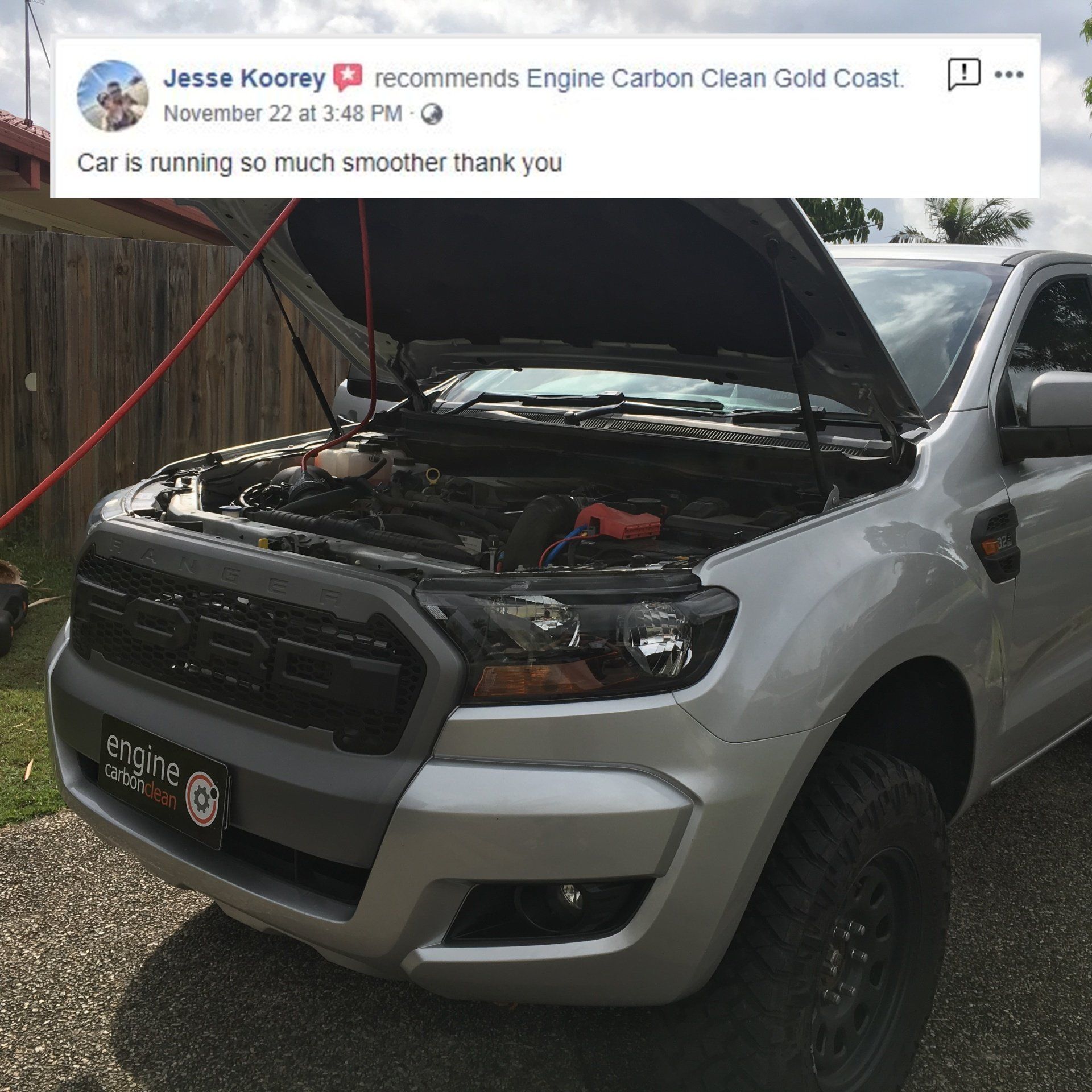 ford ranger carbon clean
