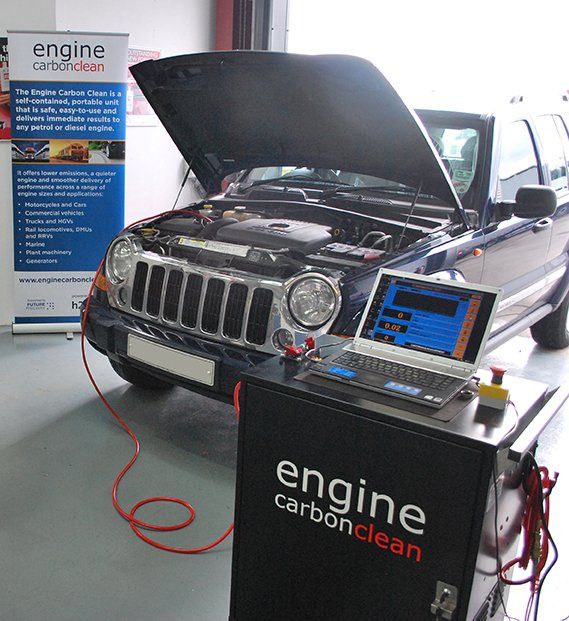 Mobile Engine Carbon Clean service 