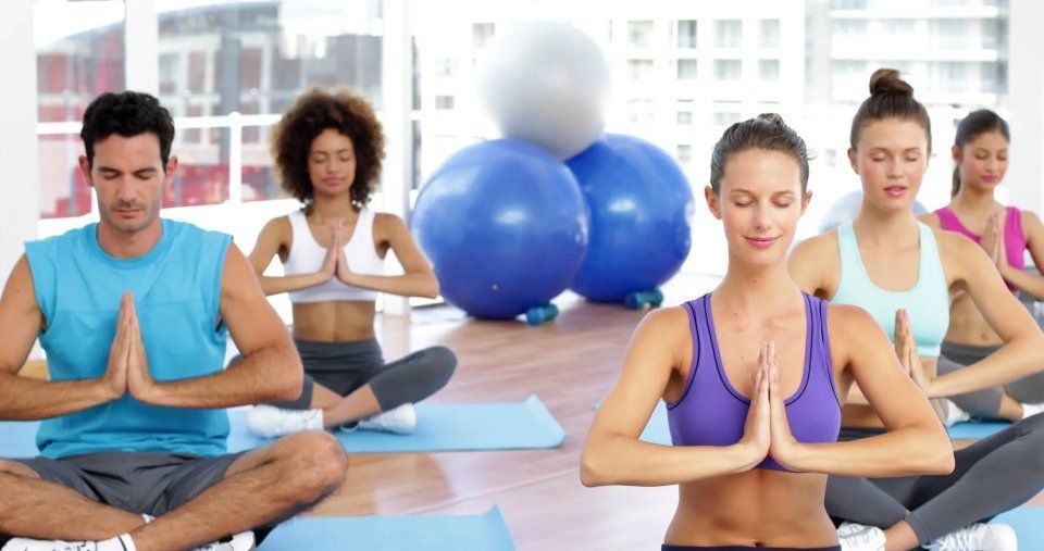 Lezione di yoga