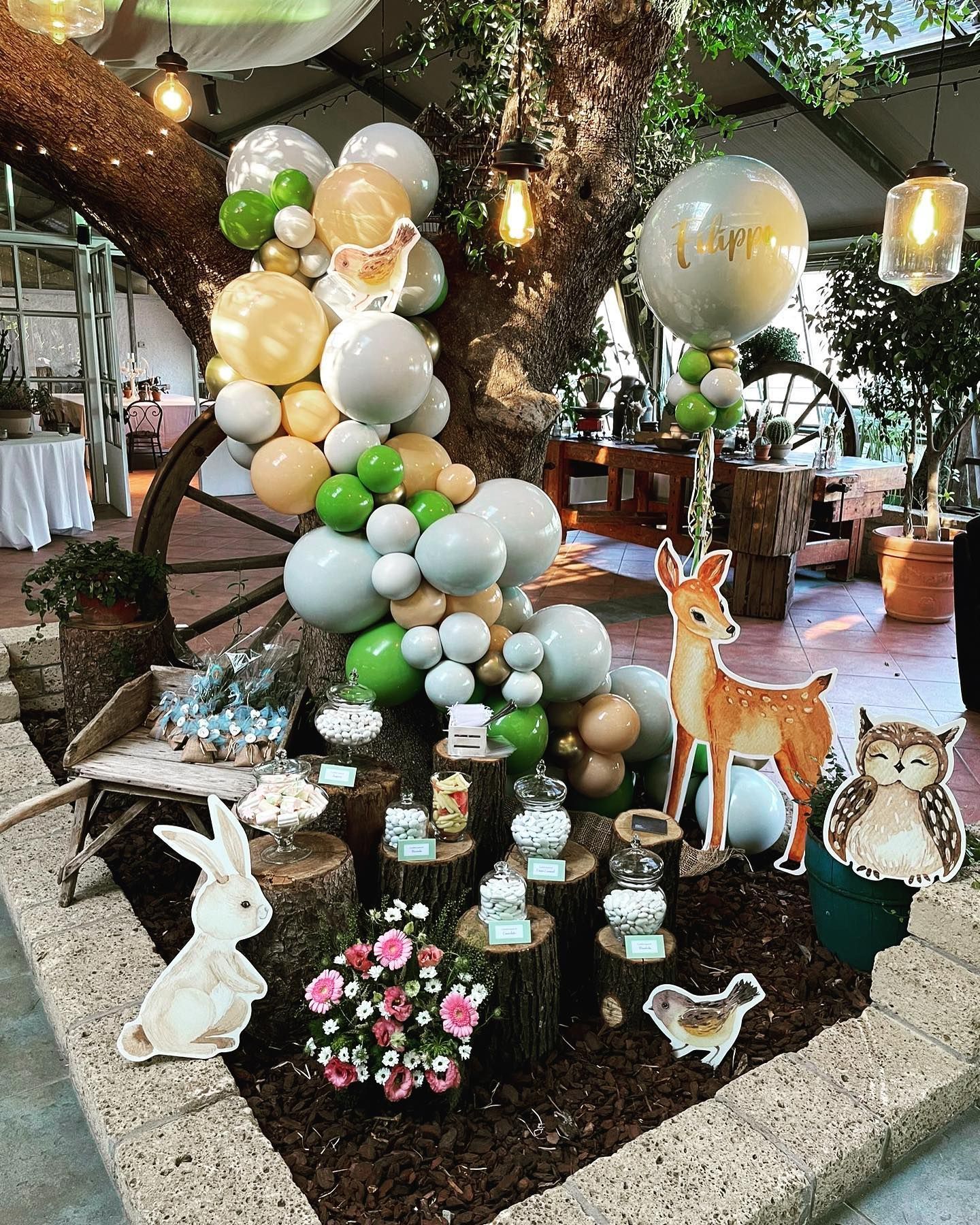 Moon balloon allestimento eventi