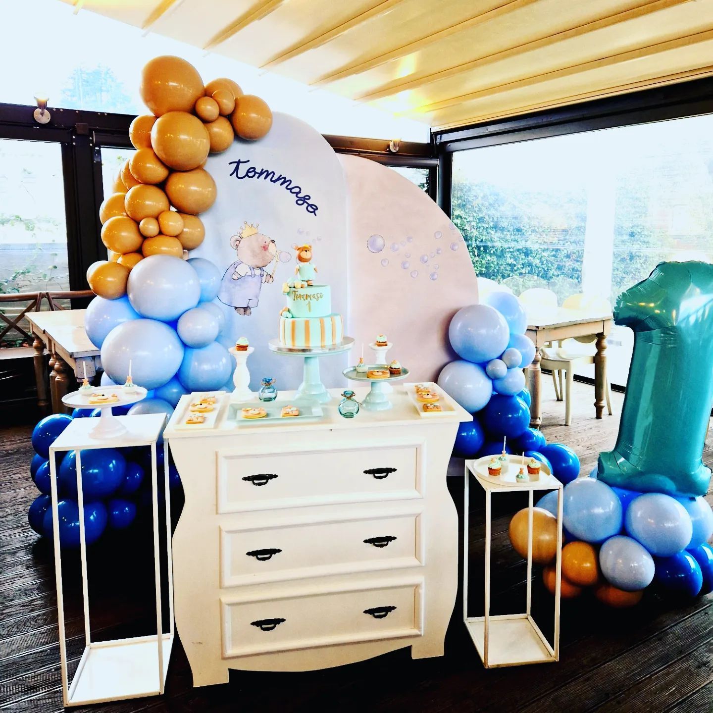 Moon balloon compleanno