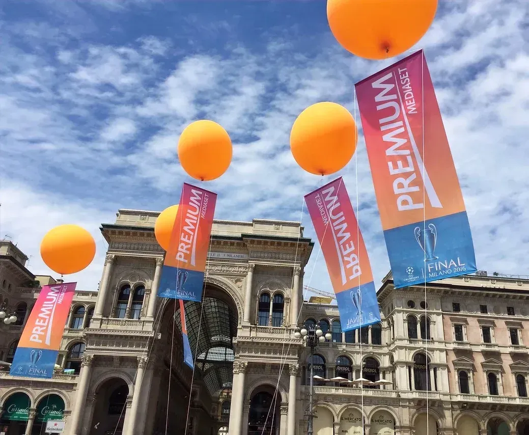 Moon balloon allestimento eventi