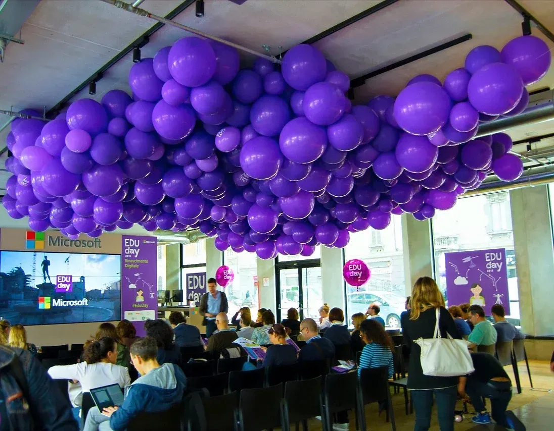 Moon balloon allestimento eventi