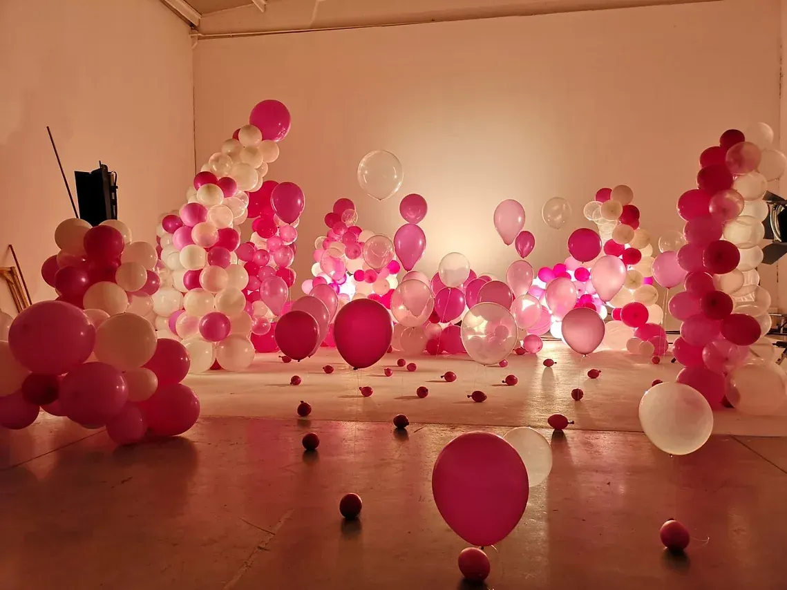 Moon balloon allestimento eventi