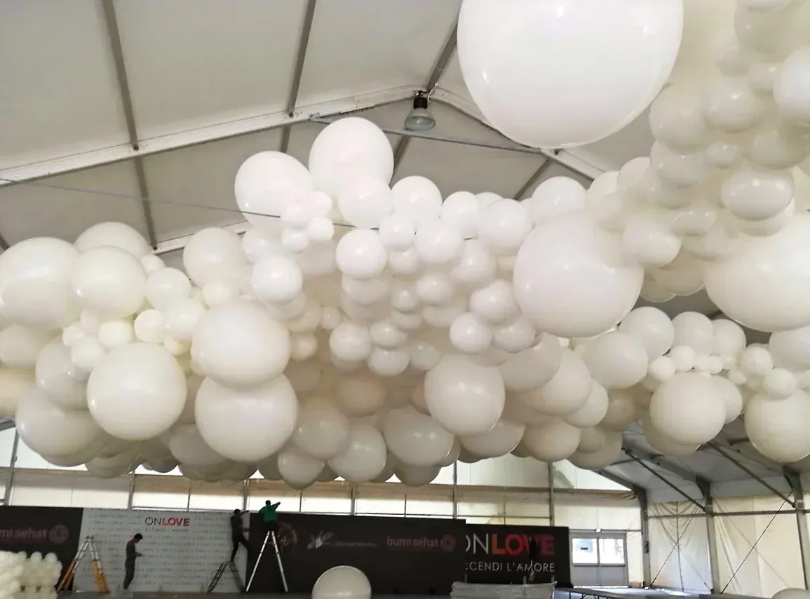 Moon balloon allestimento eventi
