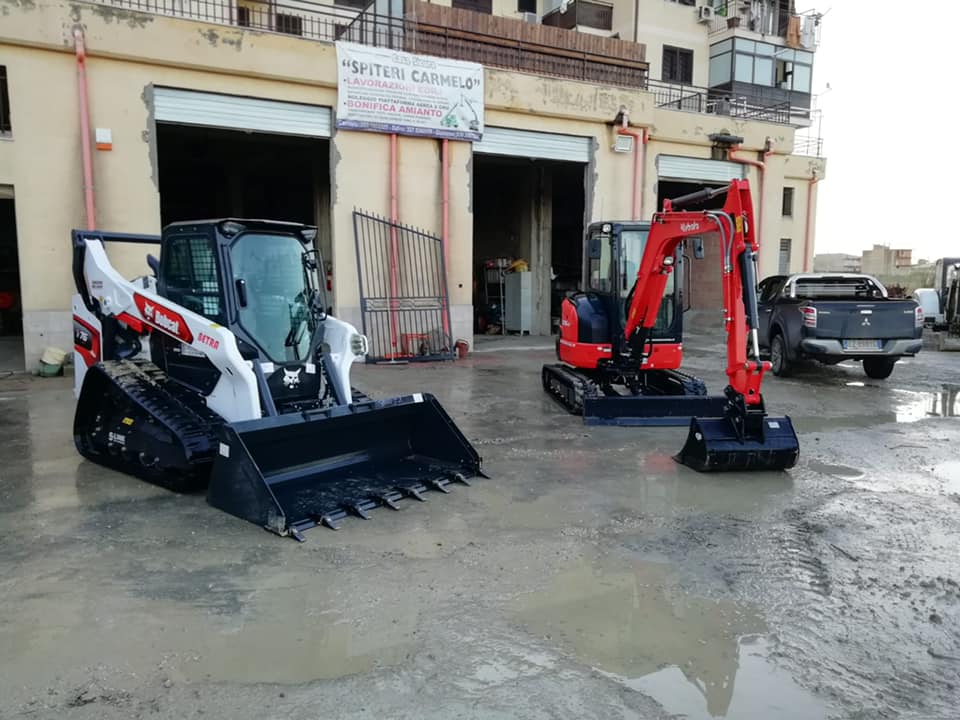 Noleggio escavatori e minipale