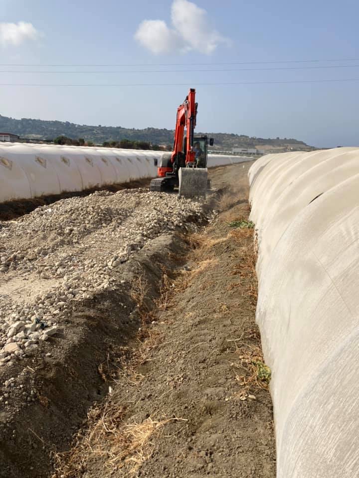 Realizzazione di manto stradale