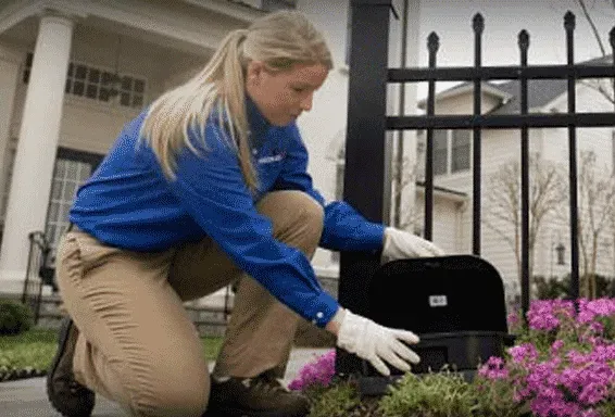 Pest Control Specialists on the garden