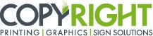 Copy Right Printing & Graphics Logo