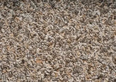 Un gros plan d'une membrane de pvc de couleur série rivière beige
