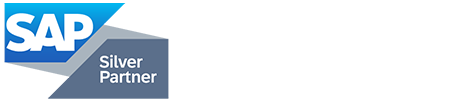 Ein Logo für ein Unternehmen namens SAP, das ein Silberpartner ist