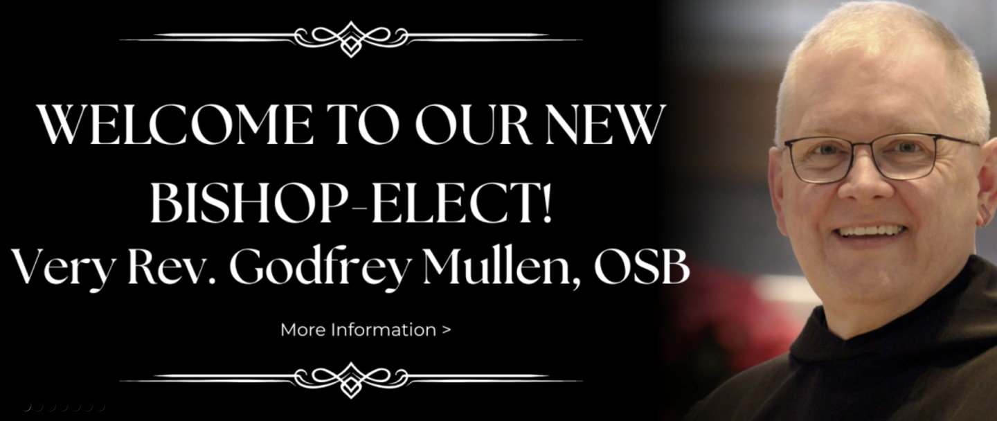 Bishop elect Godfrey Mullen, OSB