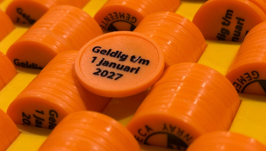 horecamunt geldig t/m 1 januari 2027
