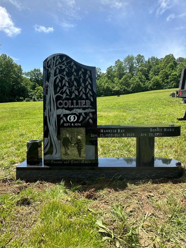 Granite countertop installation by Portsmouth Monument Co.