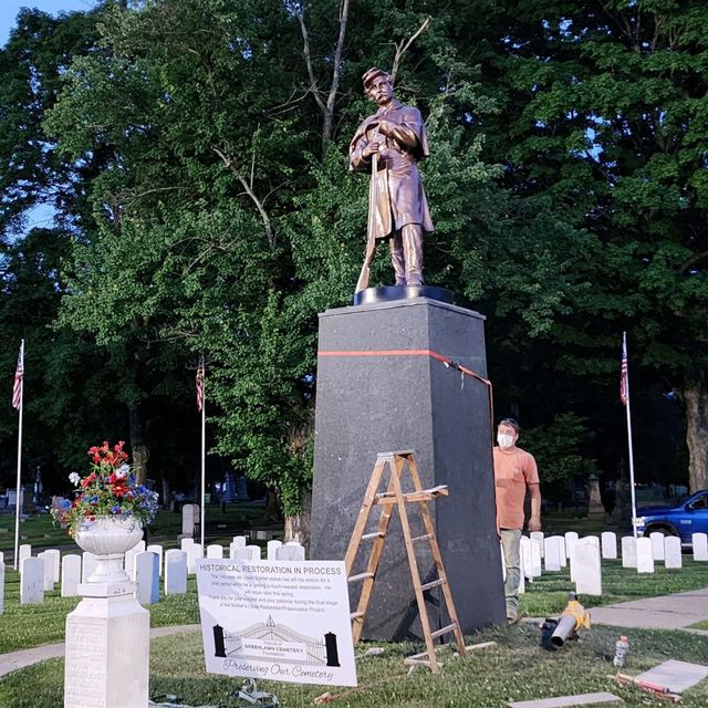 Granite fabrication detail