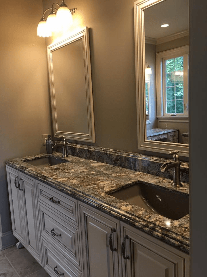 Bathroom countertop project