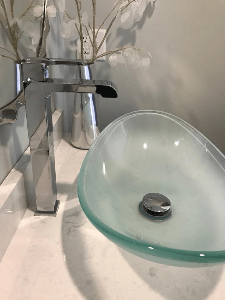 Kitchen renovation with new stone countertops