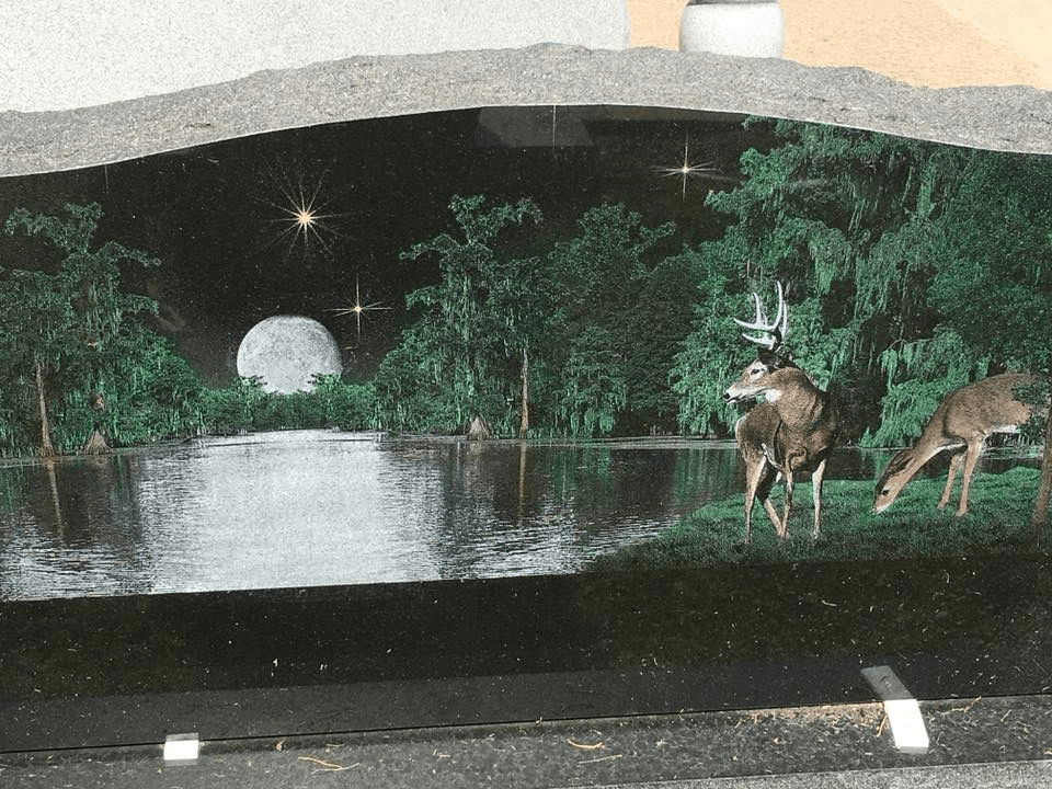 Laser etching work — Portsmouth Monument Co.