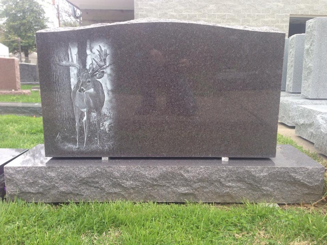 Custom laser etching work — Portsmouth Monument Co.