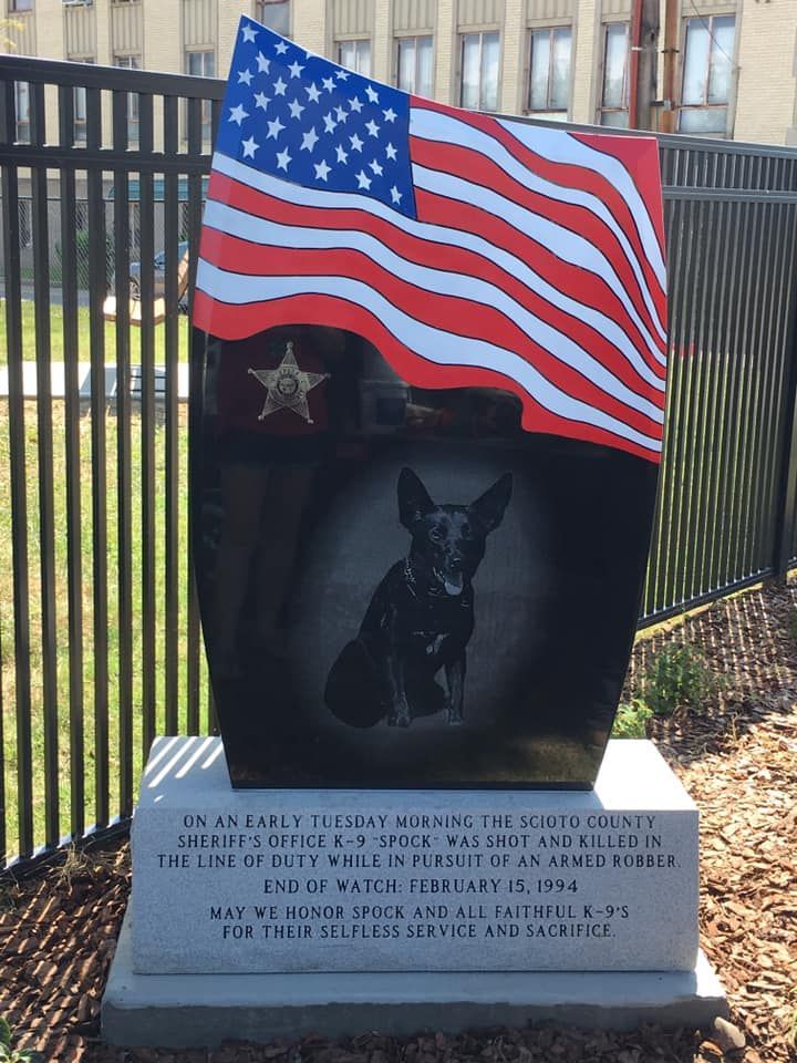 Laser-etched headstone — Portsmouth Monument Co.