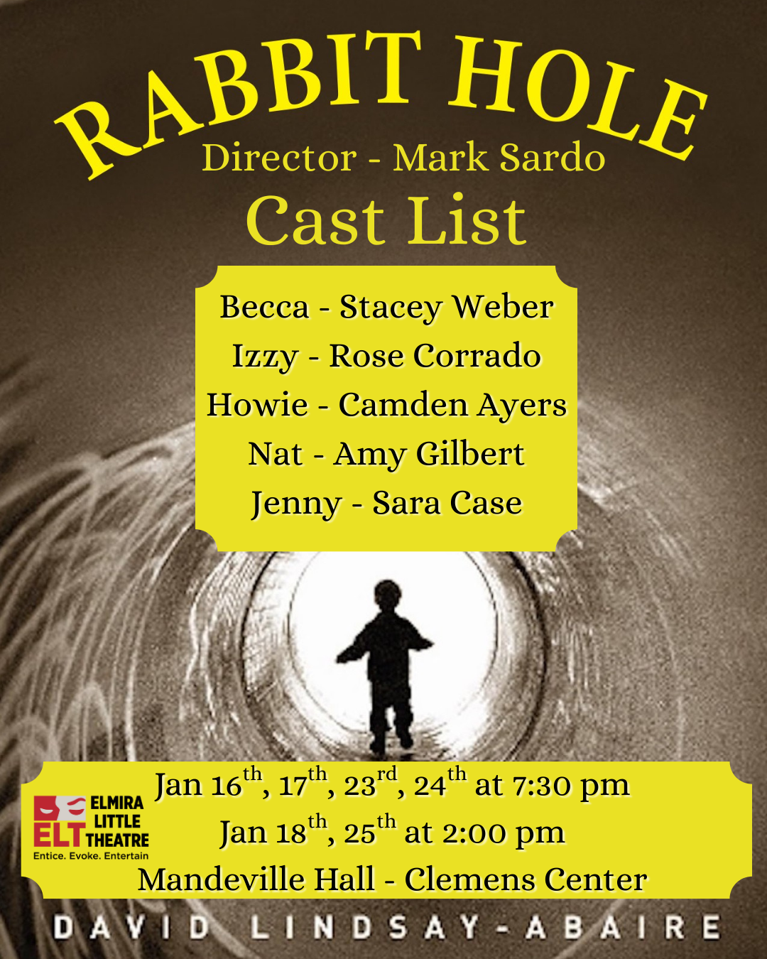 A poster for a musical called heathers the musical