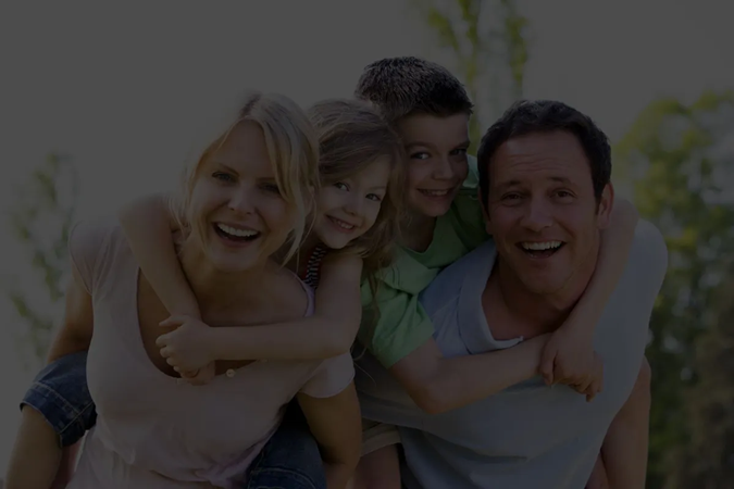 A family is healing after therapy.