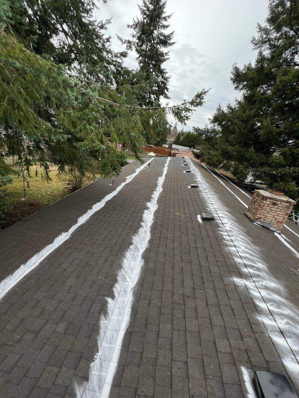 Roof With Chimney After - Seattle, WA - ASAP Graffiti Removal