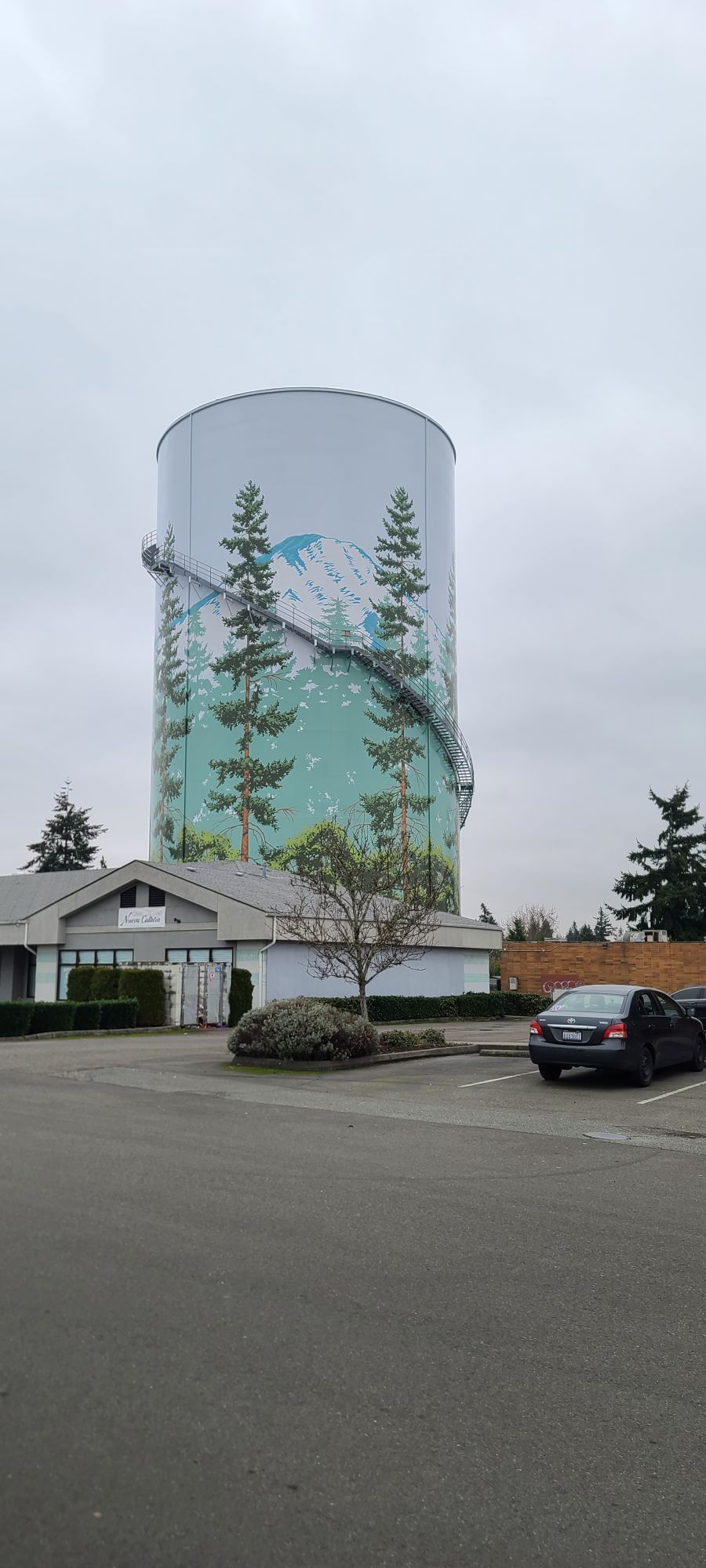 Water Tank Graffiti After - Seattle, WA - ASAP Graffiti Removal